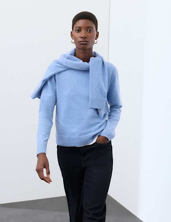 Pure Cashmere Crew Neck Jumper