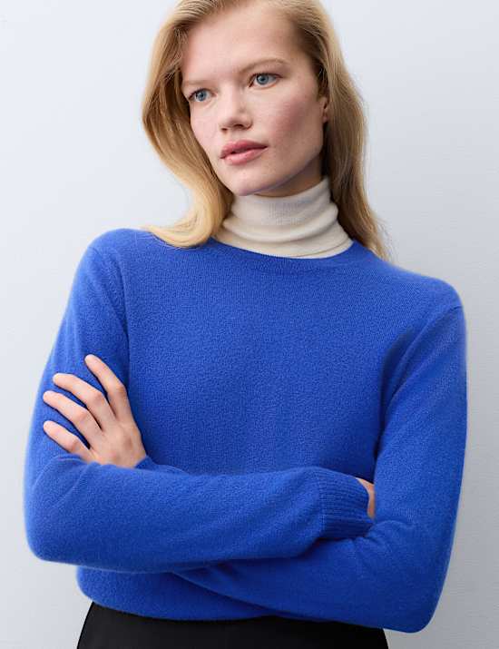 Pure Cashmere Crew Neck Jumper