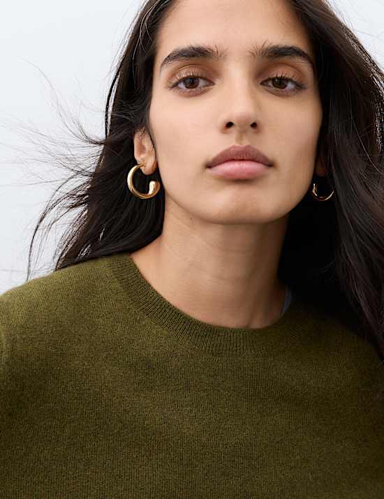 Pure Cashmere Crew Neck Jumper