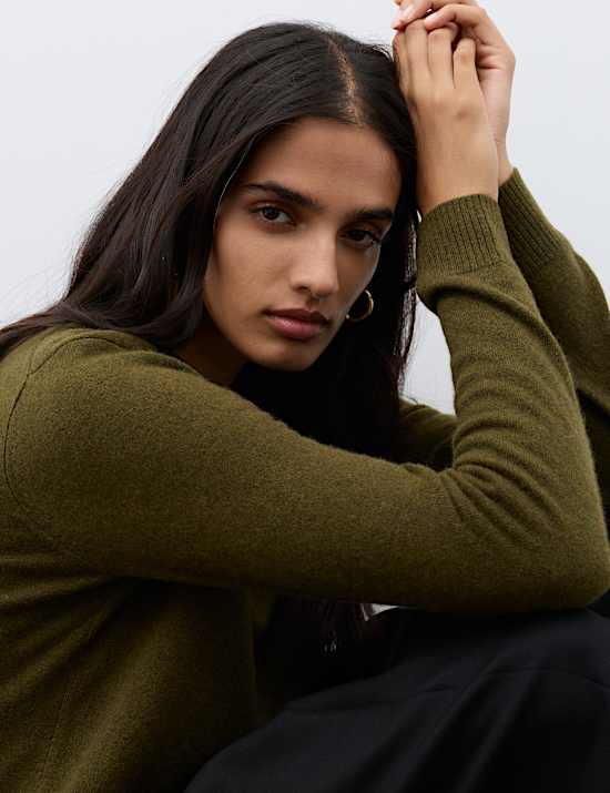 Pure Cashmere Crew Neck Jumper