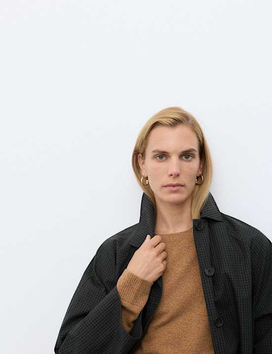 Pullover aus reinem Kaschmir mit Rundhalsausschnitt