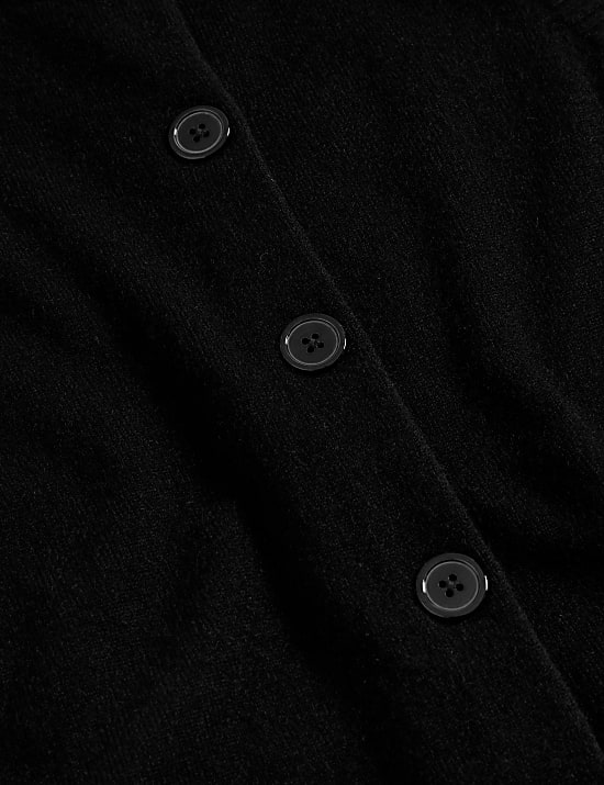 Pure Cashmere Button Through Knitted Vest