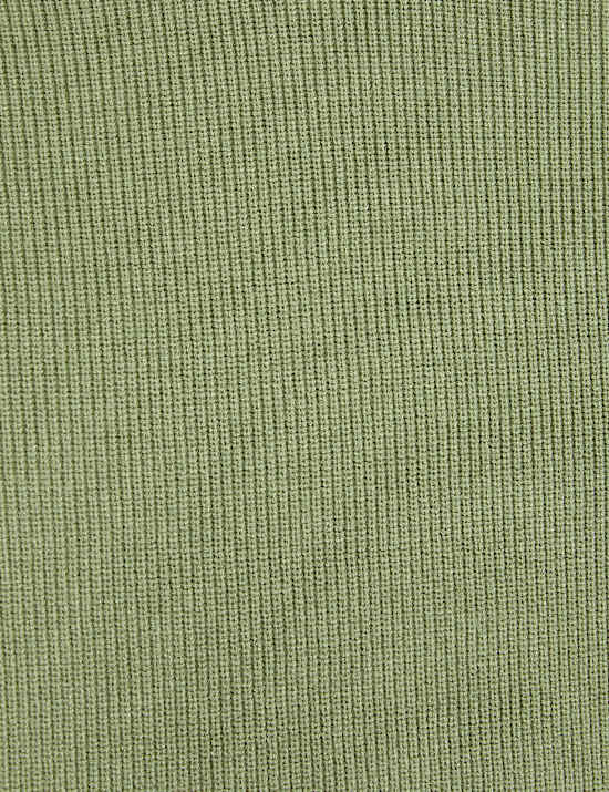 Ribbed Roll Neck Jumper