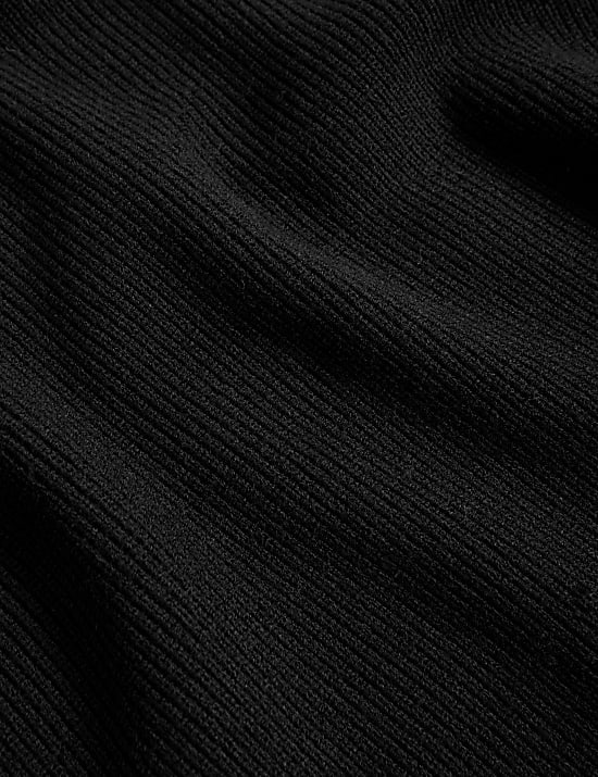 Ribbed Roll Neck Jumper