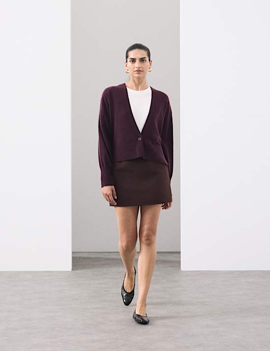 Pure Cashmere V-Neck Cardigan