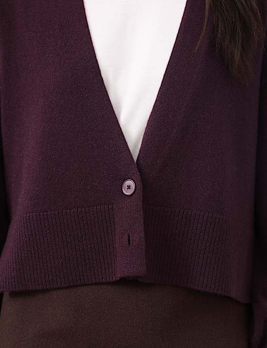 Pure Cashmere V-Neck Cardigan