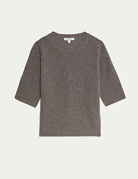 Top en cachemire &agrave; capuche en laine m&eacute;rinos