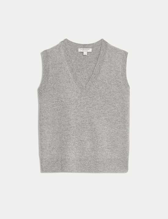 Wool Blend Brushed Tabard with Cashmere