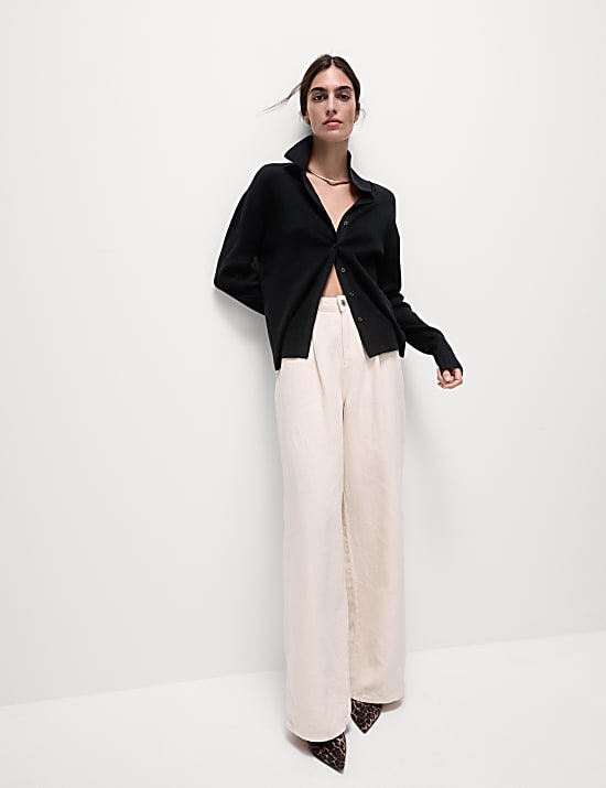 Soft Touch Collared Knitted Top