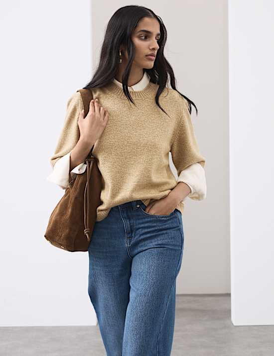 Top en cachemire &agrave; capuche en laine m&eacute;rinos