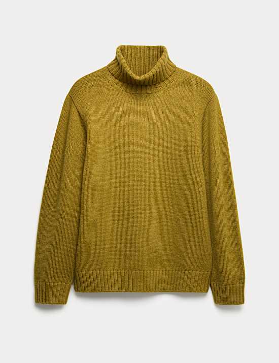 Merino Wool Rich Relaxed Jumper with Cashmere