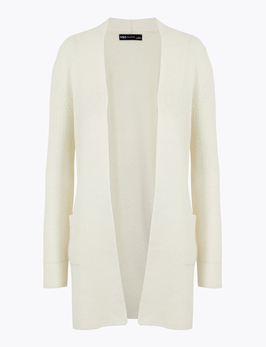 Soft Touch Knitted Longline Cardigan