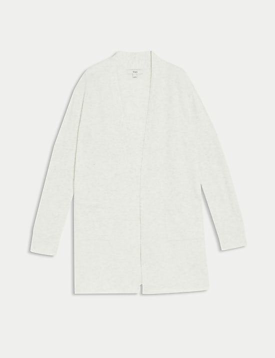 Textured Edge to Edge Longline Cardigan