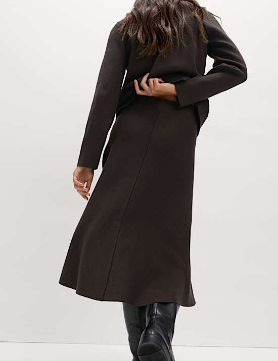 Soft Touch Knitted Midi Skirt