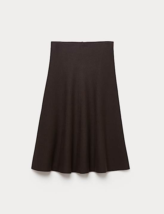 Soft Touch Knitted Midi Skirt