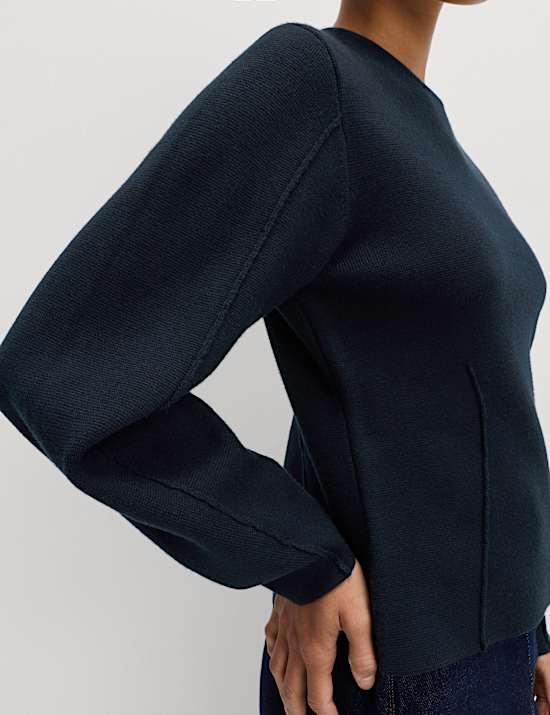 Soft Touch Waisted Slim Fit Jumper