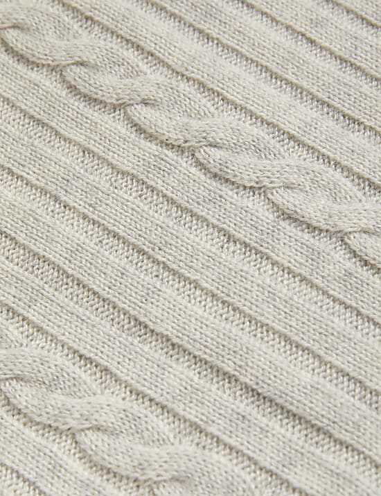 Rompi Rajut Kabel Sarat Wol Merino dengan Wol