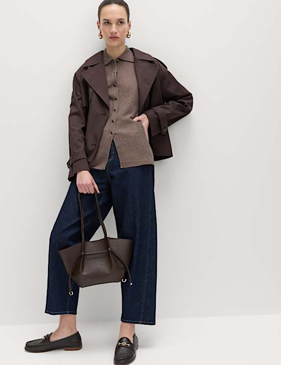 Soft Touch Longline Knitted Waistcoat