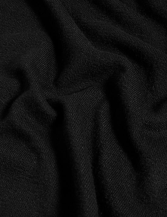 Air-Yarn Crew Neck Knitted Top