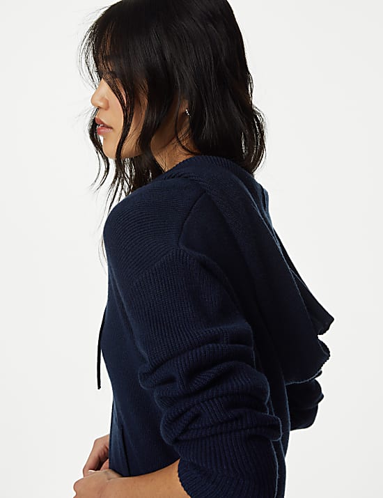 Hoodie Ritsleting Soft Touch