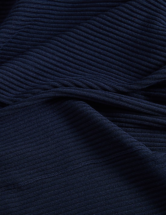 Ribbed Edge to Edge Longline Cardigan