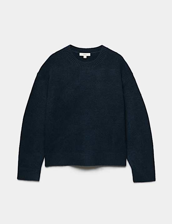 Crew Neck Jumper with Wool