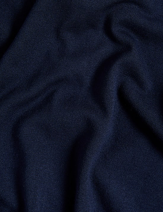 Vest met knoopsluiting en ronde hals