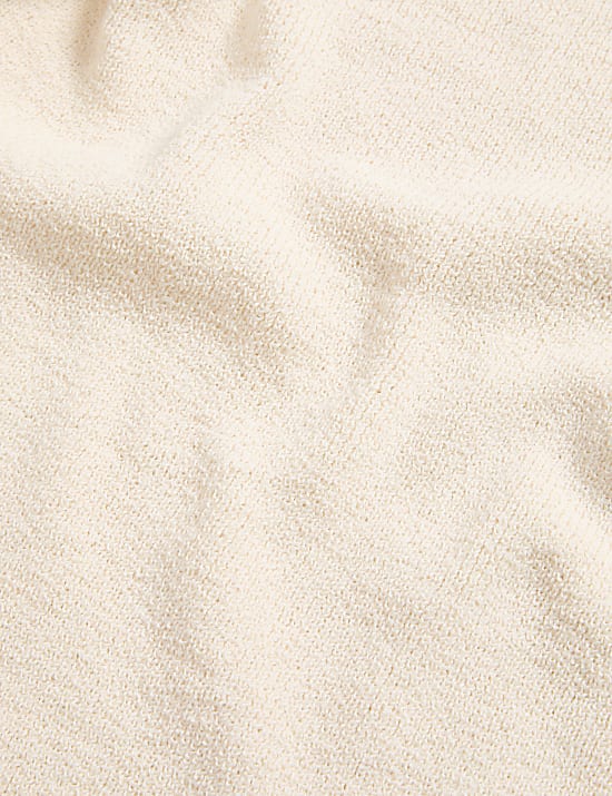 Cotton-Rich Textured Top