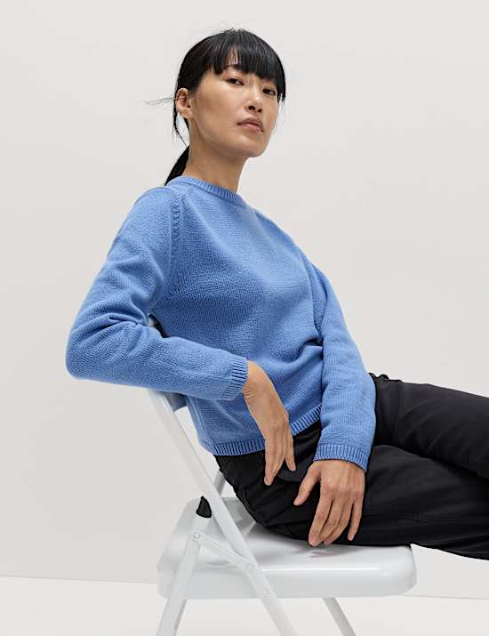 Cotton Rich Cropped Jumper