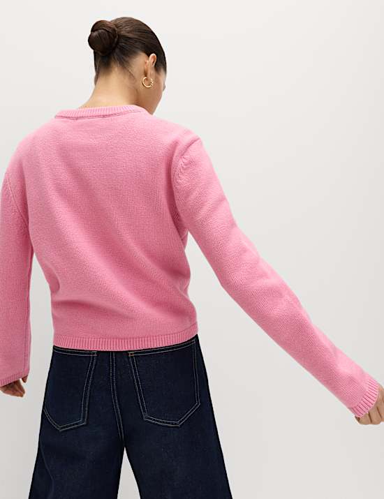 Cotton Rich Cropped Jumper