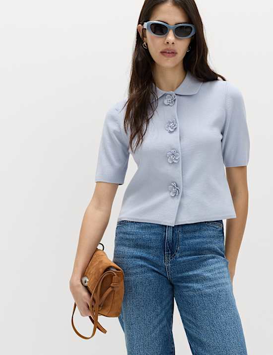 Gilet coupe slim &agrave; d&eacute;tail boutons