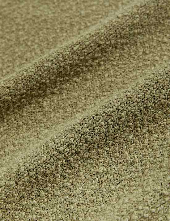 Kardigan Santai Bahan Katun Kerah V Bertekstur