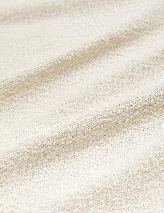 Cotton Rich Textured V-Neck Relaxed Cardigan