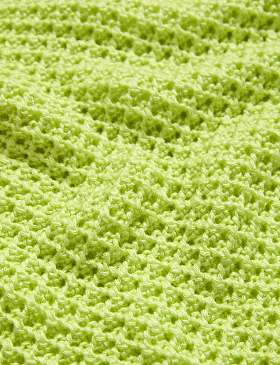 Rompi Rajut Slim Fit dengan Hiasan