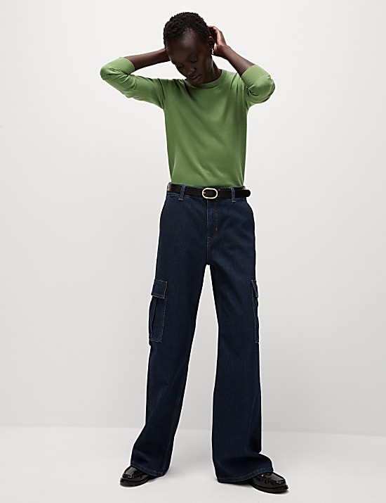 Pure Merino Wool Crew Neck Jumper