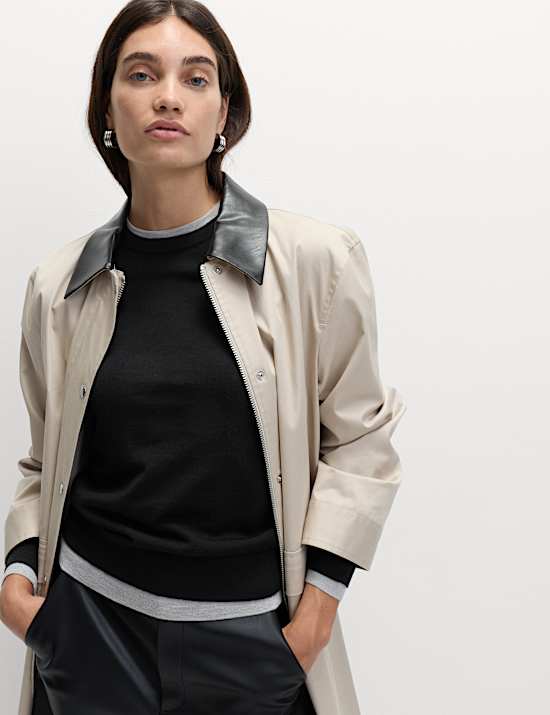 Pure Merino Wool Crew Neck Jumper