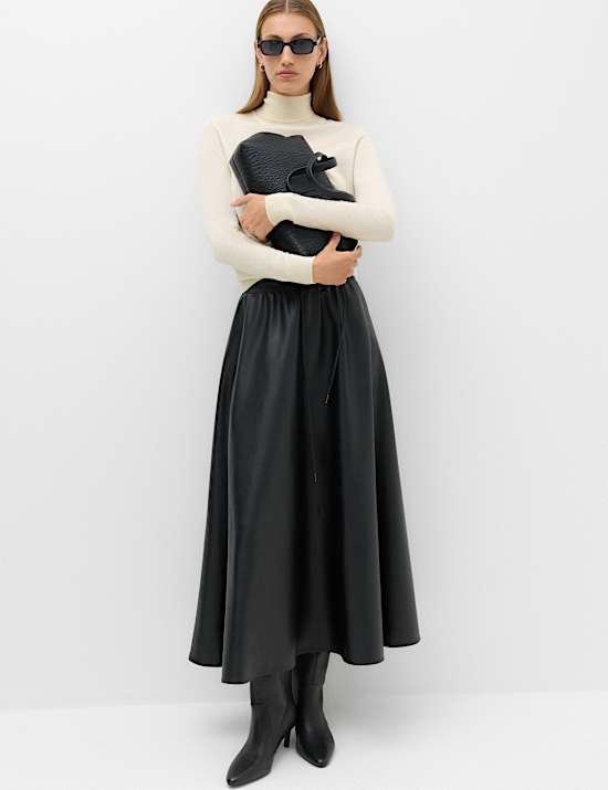 Pure Merino Wool Roll Neck Jumper