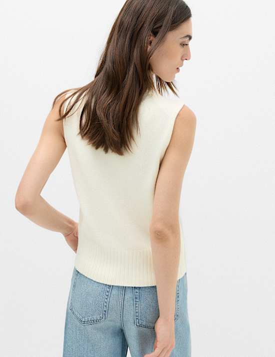 Maillot de corps &agrave; col rond en maille l&eacute;g&egrave;re