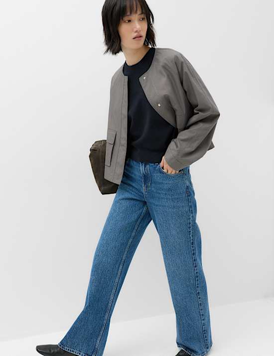 Wool Rich Slim Fit Knitted Top