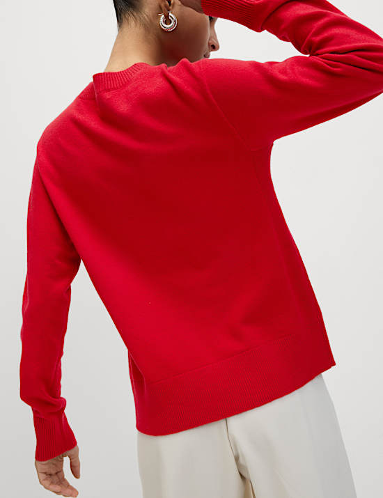 Air-Yarn Crew Neck Jumper