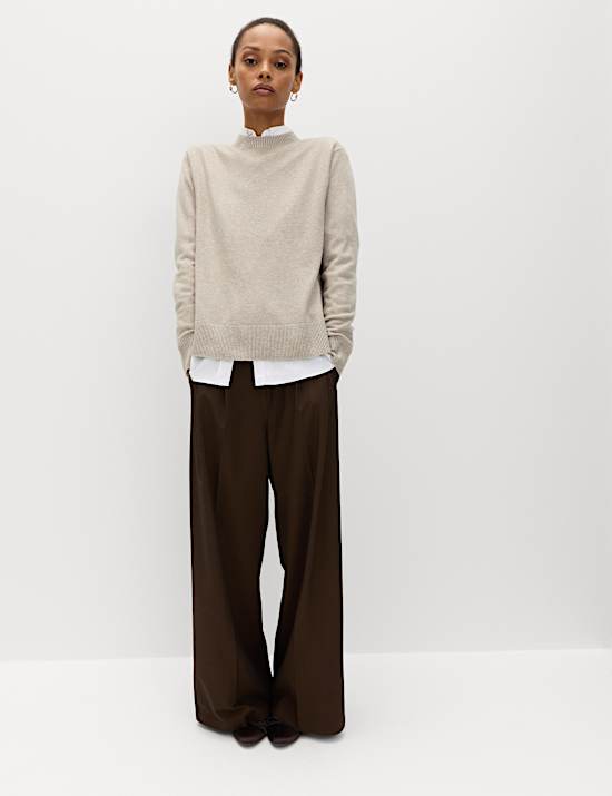 Air-Yarn Crew Neck Jumper