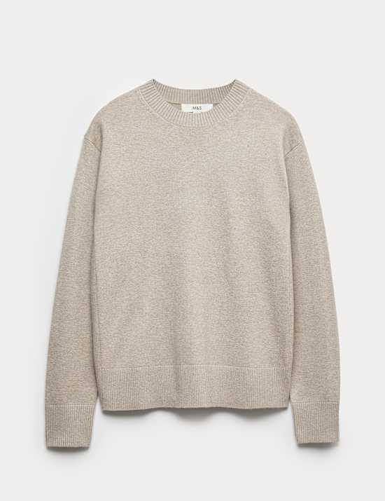 Air-Yarn Crew Neck Jumper