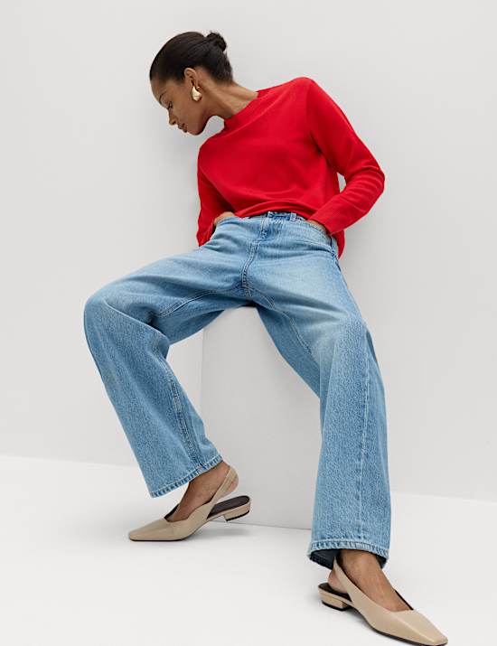 Air-Yarn Crew Neck Jumper