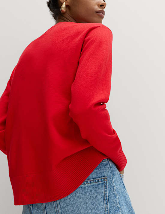 Air-Yarn Crew Neck Jumper