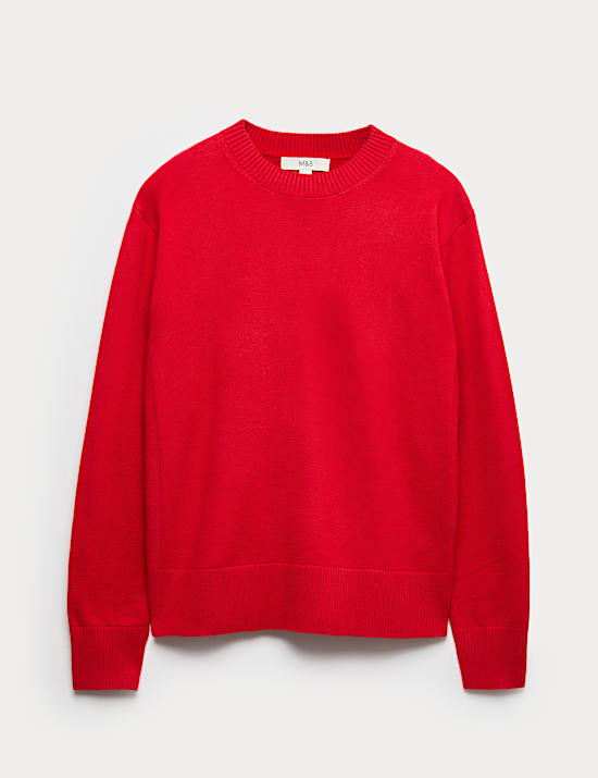 Air-Yarn Crew Neck Jumper