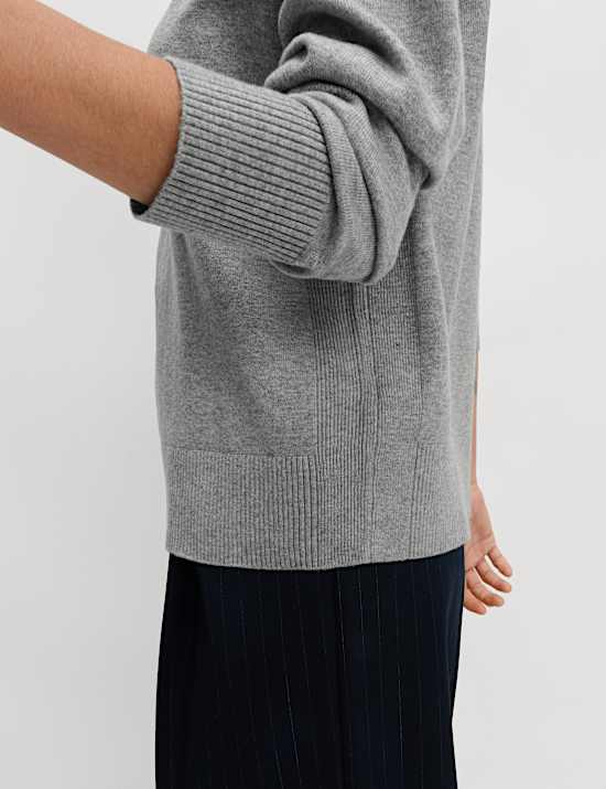 Air-Yarn Crew Neck Jumper