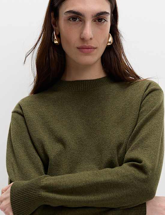 Air-Yarn Crew Neck Jumper