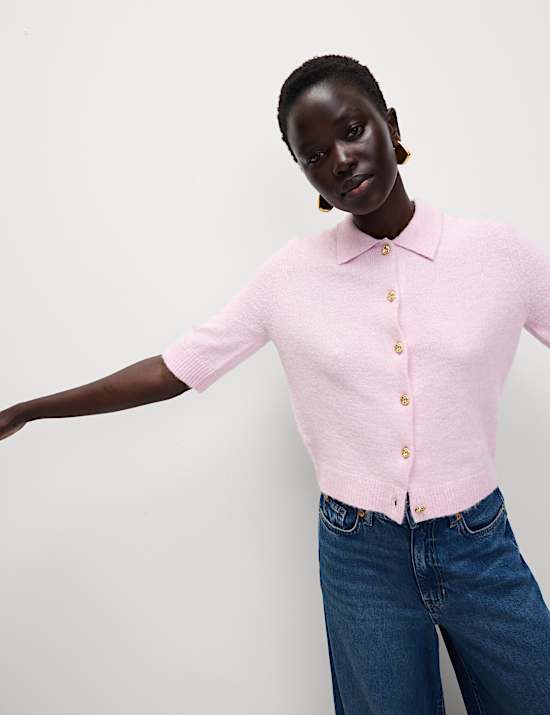 Κοντομάνικο κοντομάνικο κοντομάνικο με κοντό μανίκι και αλπακά