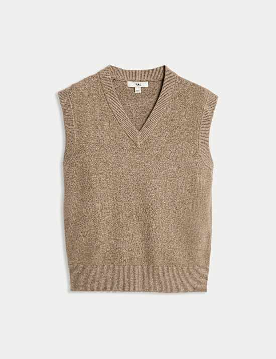 Air Yarn V-Neck Tabard