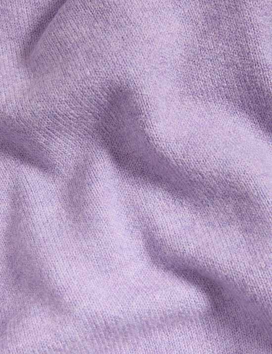 V-Neck Button Front Relaxed Cardigan